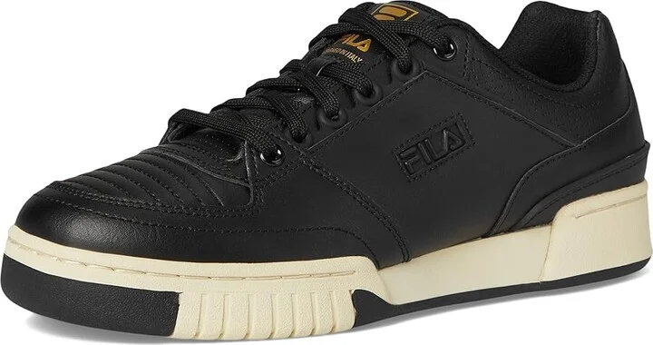 Fila Targa Nt Men's Shoes Seedpearl/Black : 7 D - Medium, Leather/Rubber - Image 5