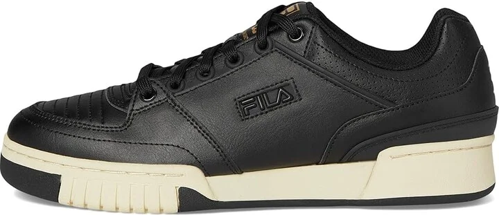 Fila Targa Nt Men's Shoes Seedpearl/Black : 7 D - Medium, Leather/Rubber - Image 6