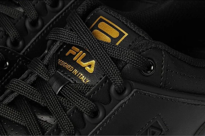Fila Targa Nt Men's Shoes Seedpearl/Black : 7 D - Medium, Leather/Rubber - Image 7