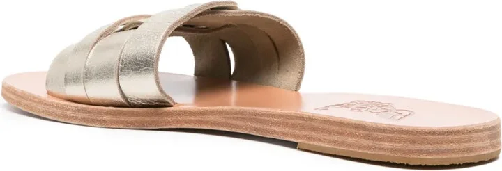 Filenada flat leather sandals - Image 3