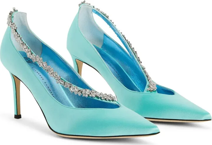 Filipa Crystal 105mm pumps - Image 2