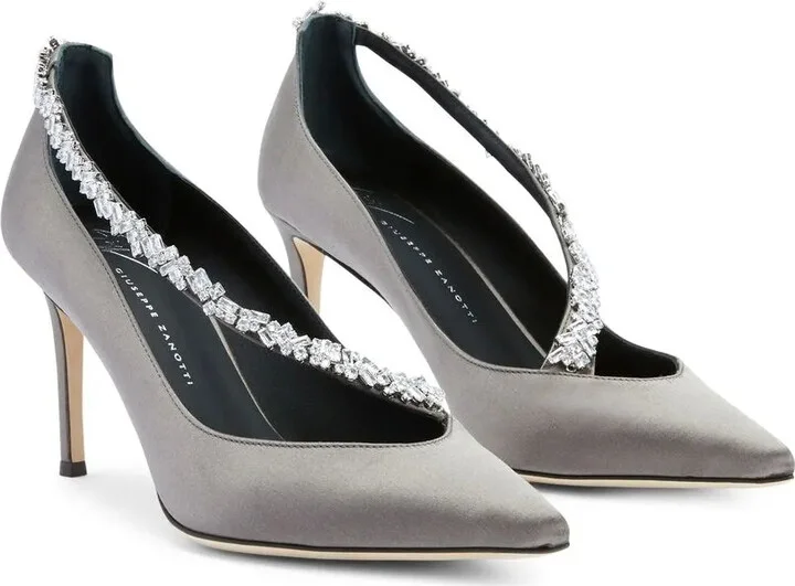 Filipa crystal-embellished pumps - Image 2