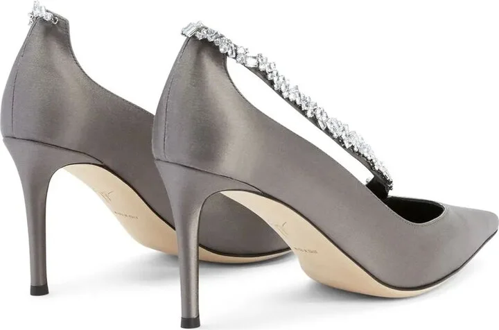 Filipa crystal-embellished pumps - Image 3