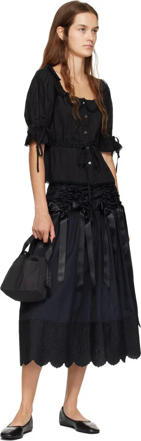 Filippa K Black Rey Ballerina Flats - Image 5