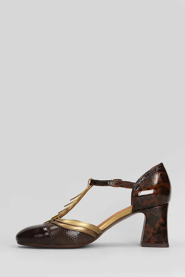 Filly Pumps In Brown Leather - Image 3