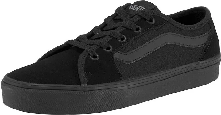 Filmore Decon VN0A45NM Womens Black Canvas Low Top Skateboard Sneaker Shoes US Shoe Size: 6