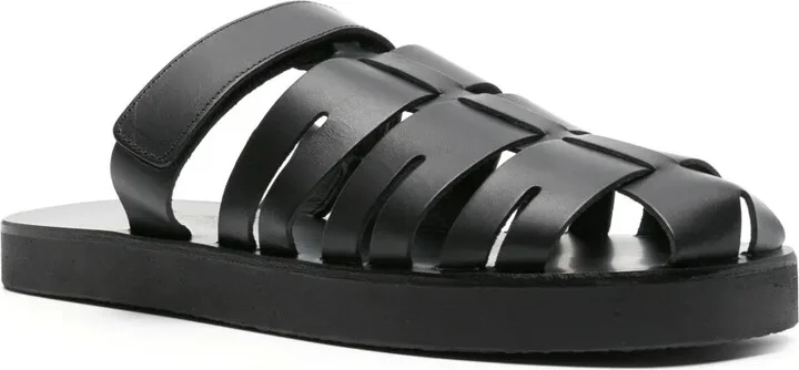 Filoklis flat leather sandals - Image 2