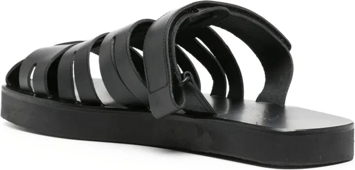 Filoklis flat leather sandals - Image 3
