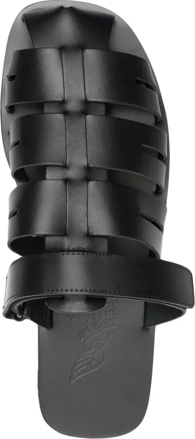 Filoklis flat leather sandals - Image 4