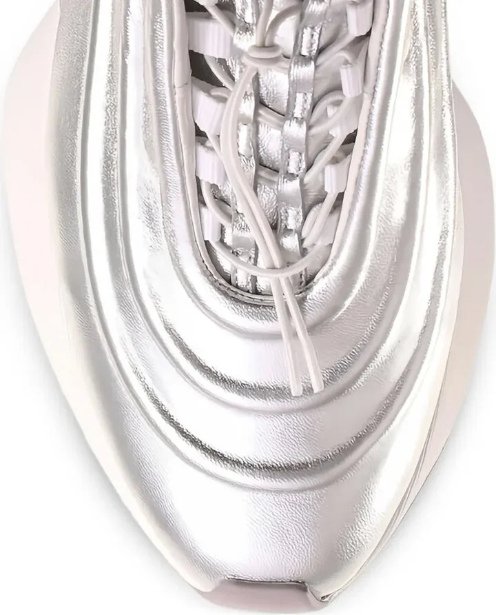 Fin metallic wave sneakers - Image 5