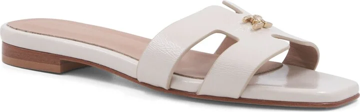 Bone Crinkled Patent