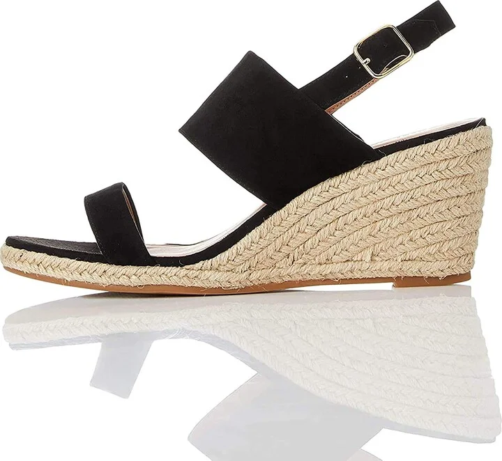 FIND Wedge Leather Espadrille