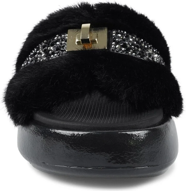 Finley Faux Fur Platform Sandal - Image 4