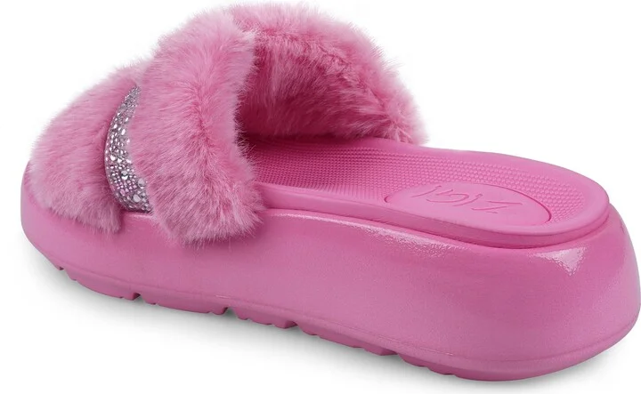 Finley Faux Fur Platform Sandal - Image 8