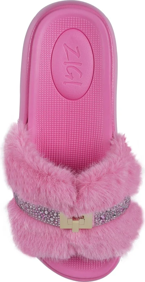Finley Faux Fur Platform Sandal - Image 11