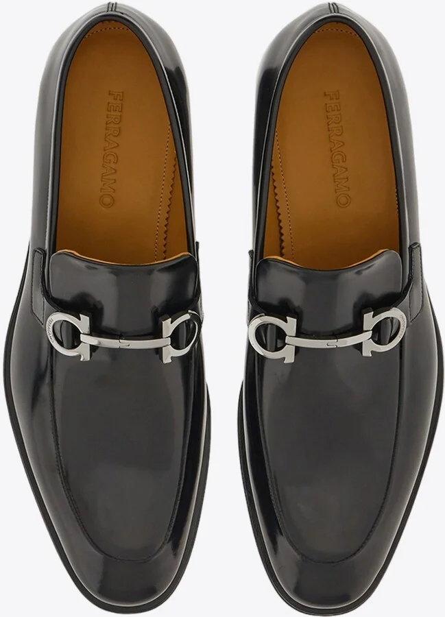 Finley Gancini Leather Loafers - Image 2