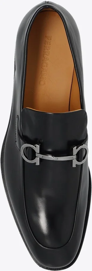 Finley Gancini Leather Loafers - Image 3