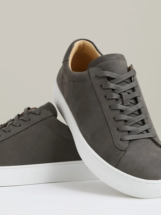 Finley Leather Low-top Trainers - Image 4