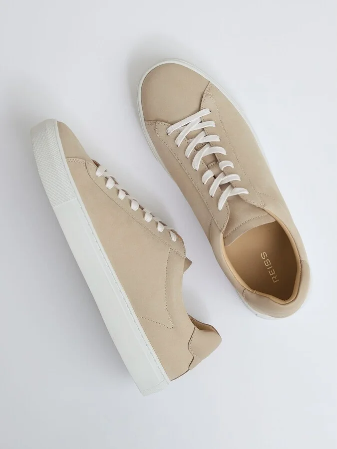Finley Leather Low-top Trainers - Image 3