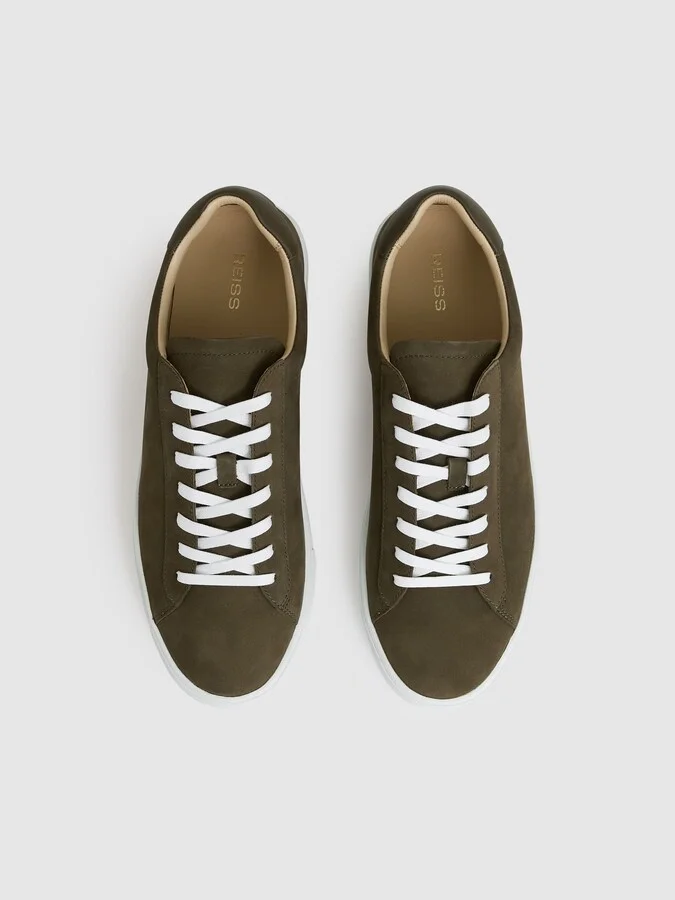 Finley-leather Low-top Trainers - Image 3