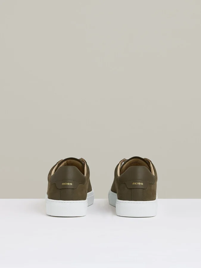 Finley-leather Low-top Trainers - Image 5