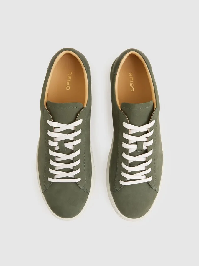 Finley Leather Low-top Trainers - Image 4