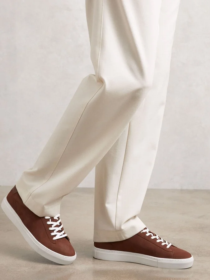 Finley Leather Low-top Trainers - Image 2