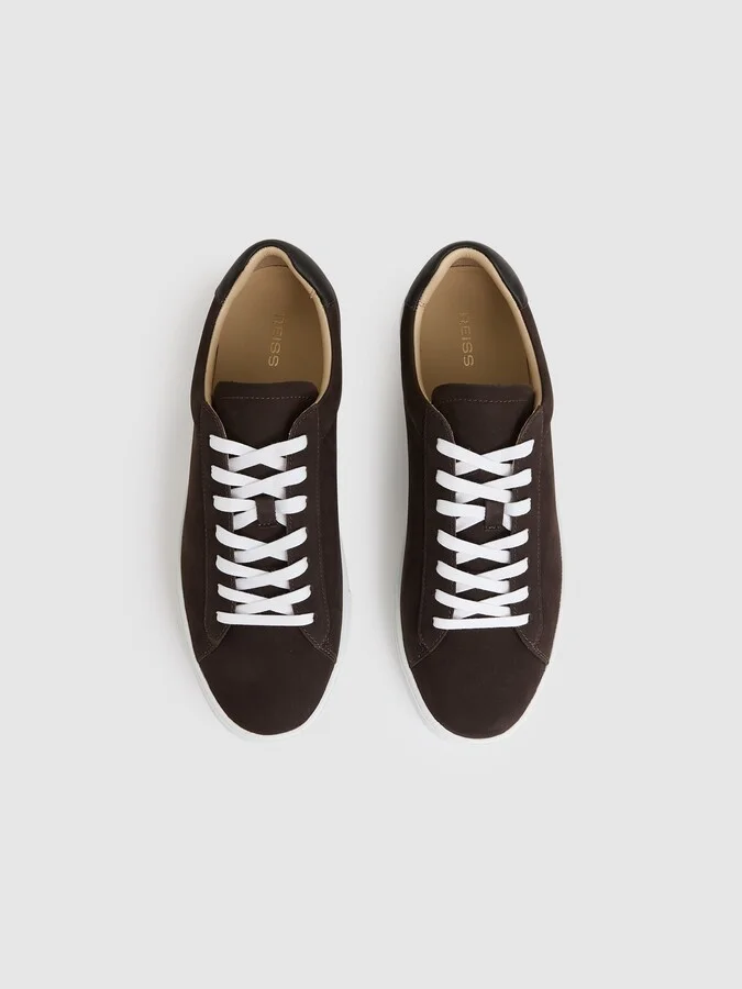 Finley-leather Low-top Trainers - Image 3