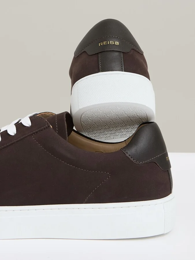 Finley-leather Low-top Trainers - Image 4
