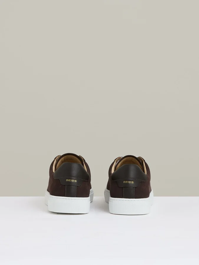 Finley-leather Low-top Trainers - Image 5