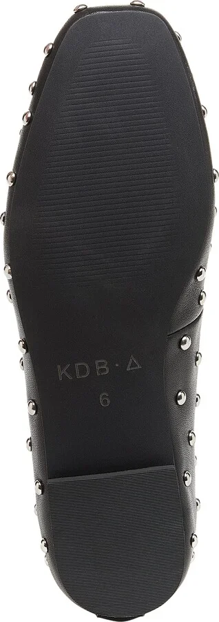 Finley Studded Square Toe Flat - Image 5