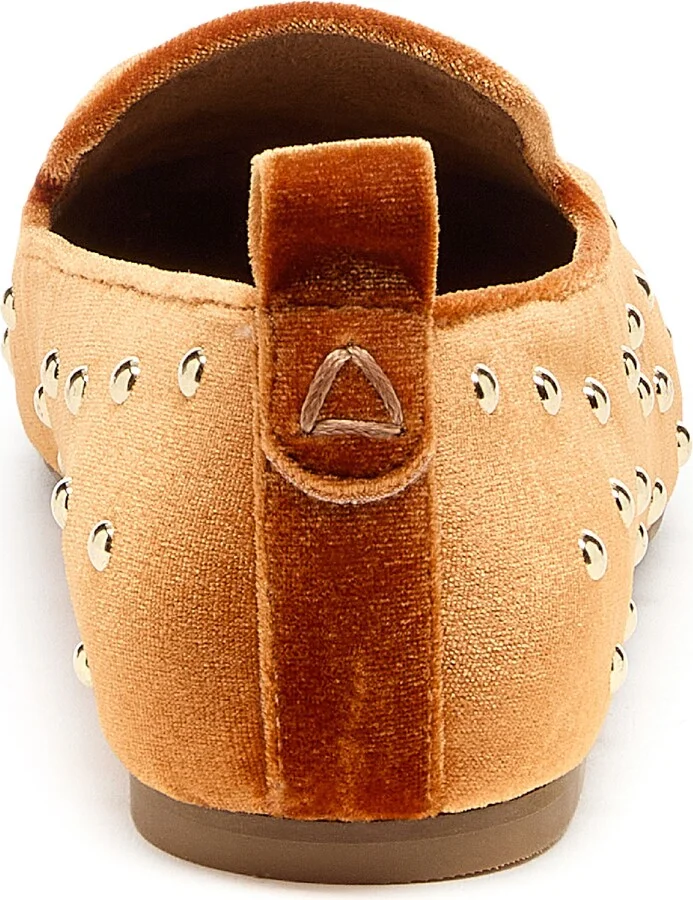 Finley Studded Square Toe Flat - Image 6