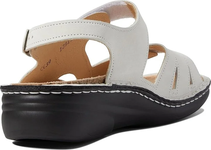 Finn Comfort Barbuda Women's Shoes Bianco Nubuck : EU 36 (US Women's 5.5-6) Medium, Leather/Suede - Image 4