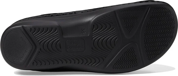 Finn Comfort Barbuda Women's Shoes Black Delizia : EU 37 (US Women's 6.5-7) Medium, Leather - Image 3