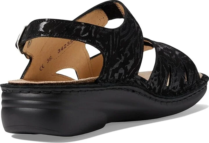 Finn Comfort Barbuda Women's Shoes Black Delizia : EU 37 (US Women's 6.5-7) Medium, Leather - Image 4