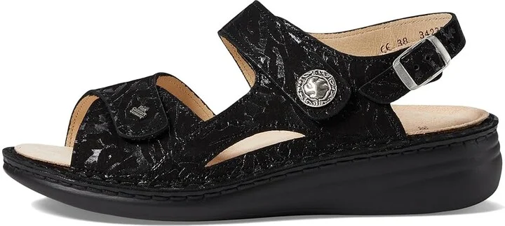Finn Comfort Barbuda Women's Shoes Black Delizia : EU 37 (US Women's 6.5-7) Medium, Leather - Image 5