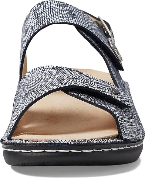 Finn Comfort Barbuda Women's Shoes Blue Words : EU 36 (US Women's 5.5-6) Medium, Leather - Image 2