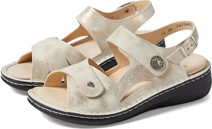 Finn Comfort Barbuda Women's Shoes Champagne Nuvolo : EU 36 (US Women's 5.5-6) Medium, Leather