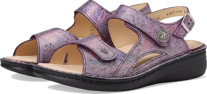 Finn Comfort Barbuda Women's Shoes Pink Maglia : EU 42 (US Women's 11.5-12) Medium, Leather