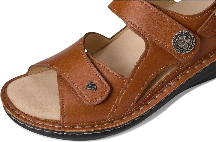 Finn Comfort Barbuda Women's Shoes Saddle Palio : EU 37 (US Women's 6.5-7) Medium, Leather - Image 7