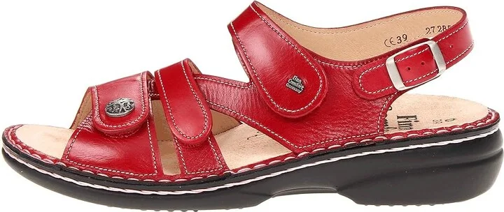 Finn Comfort Gomera - 82562 Women's Sandals Red : EU 36 (US Women's 5.5-6) Medium, Leather - Image 7