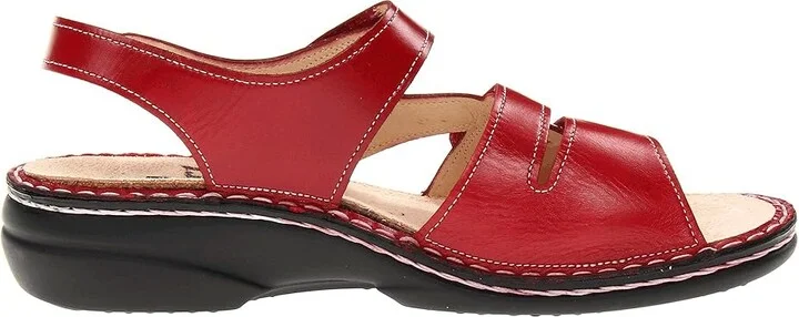 Finn Comfort Gomera - 82562 Women's Sandals Red : EU 36 (US Women's 5.5-6) Medium, Leather - Image 8