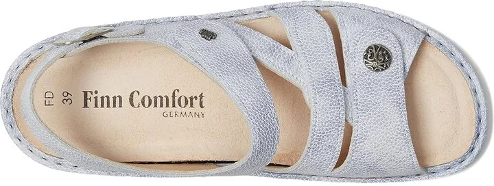 Finn Comfort Gomera-S Women's Sandals Blue Cloud : EU 37 (US Women's 6.5-7) Medium, Leather - Image 2
