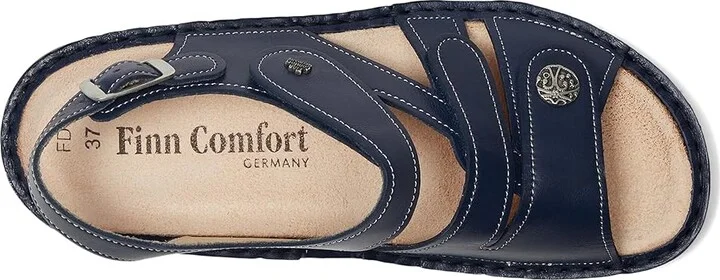 Finn Comfort Gomera-S Women's Sandals Blue Yika : EU 37 (US Women's 6.5-7) Medium, Leather - Image 2