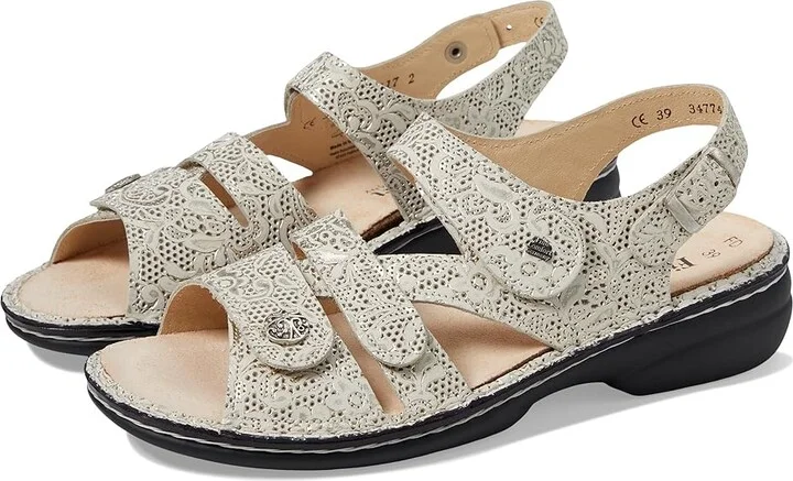 Finn Comfort Gomera-S Women's Sandals Champagne Garden : EU 35 (US Women's 4.5-5) Medium, Leather