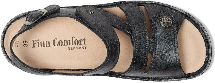 Finn Comfort Gomera-S Women's Sandals Platin Maglia : EU 40 (US Women's 9.5-10) Medium, Leather - Image 2