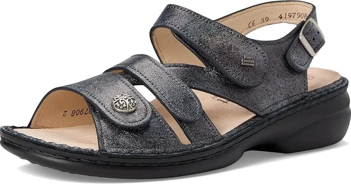 Finn Comfort Gomera-S Women's Sandals Platin Maglia : EU 40 (US Women's 9.5-10) Medium, Leather - Image 5