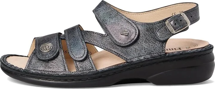 Finn Comfort Gomera-S Women's Sandals Platin Maglia : EU 40 (US Women's 9.5-10) Medium, Leather - Image 6