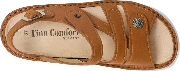 Finn Comfort Gomera-S Women's Sandals Platin Maglia : EU 40 (US Women's 9.5-10) Medium, Leather - Image 8