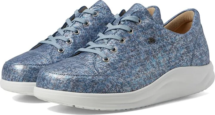 Finn Comfort Ikebukuro Women's Lace up casual Shoes Jeans Strada : UK 8 (US Women's 10.5) Medium, Leather/Suede